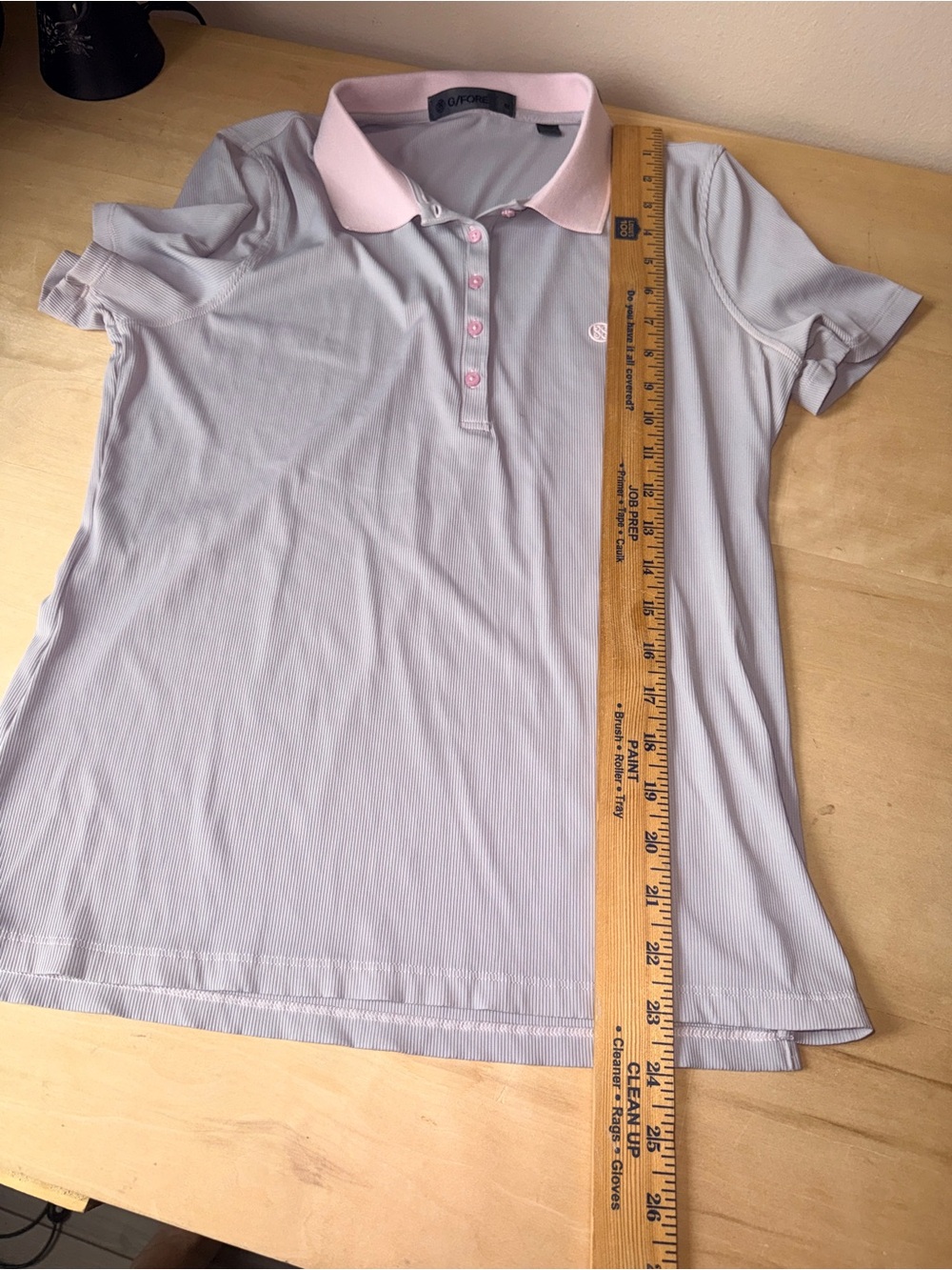Gfore Feeder Stripe Tech Jersey Golf Polo - M - Picture 6 of 7